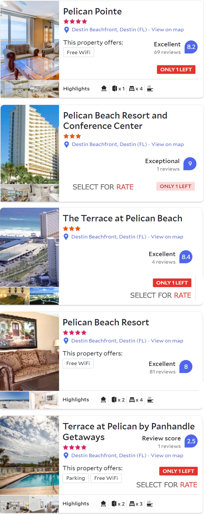 The Pelican Beach Resort Destin Florida